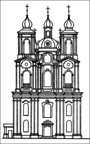 Mahiloŭ. Orthodox church of the Saviour