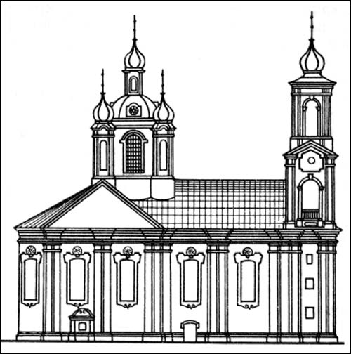 Mahiloŭ. Orthodox church of the Saviour