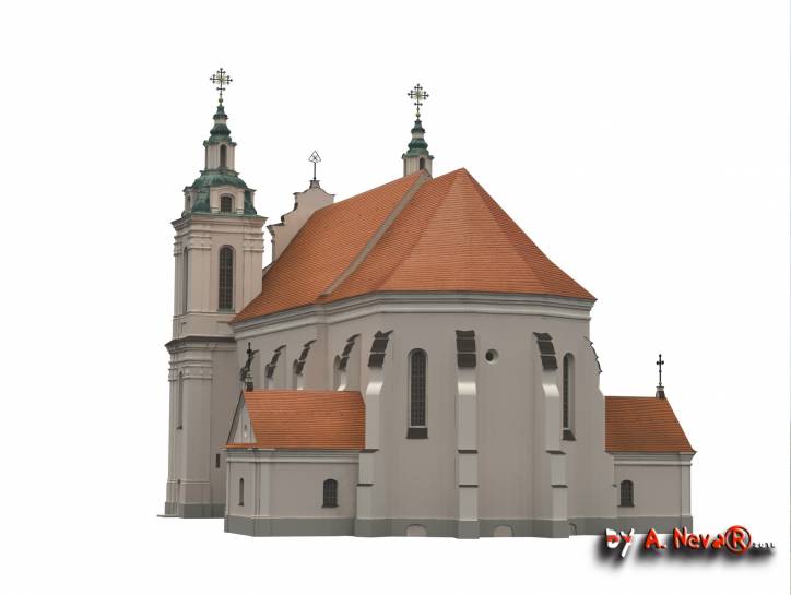 Ivianiec. Catholic church of the Holy Trinity