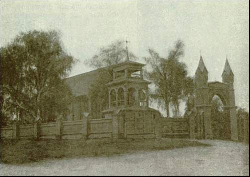 Karališčavičy. Catholic church of St. Mary