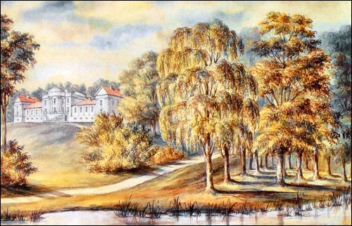 Лагойск. Палац Тышкевічаў