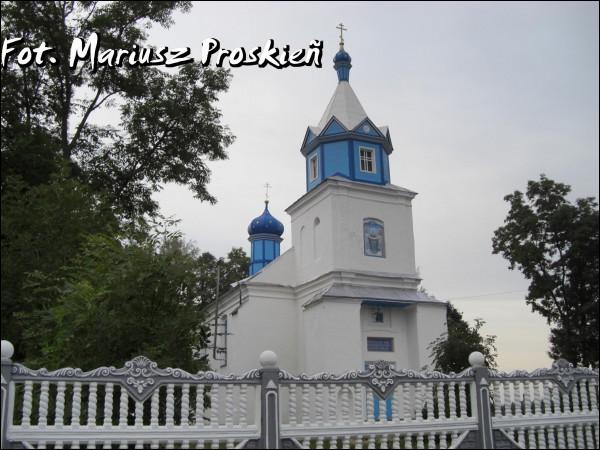 Buchowicze. Cerkiew Opieki Matki Boskiej