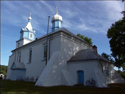 Buchowicze. Cerkiew Opieki Matki Boskiej