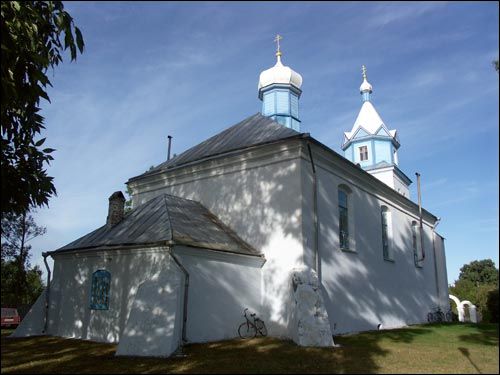 Buchowicze. Cerkiew Opieki Matki Boskiej