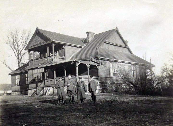 Сычы.  Сядзіба Талочкаў