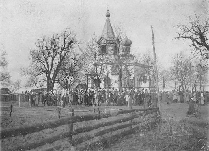 Dywin. Cerkiew Opieki Matki Boskiej