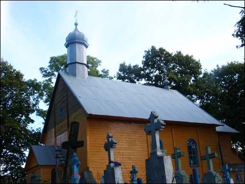 Еремичи. Кладбище . Часовня