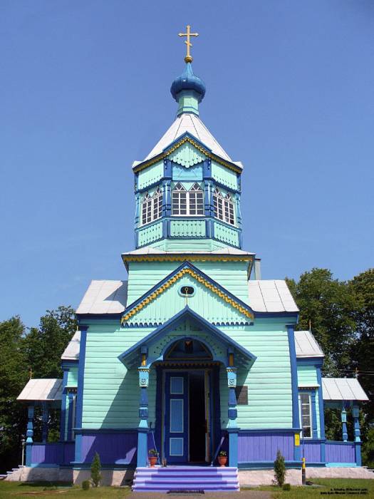 Chobowicze. Cerkiew Opieki Matki Boskiej