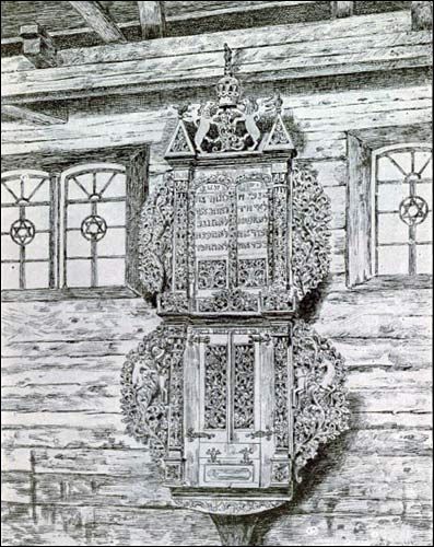  - Synagogue . Torah ark