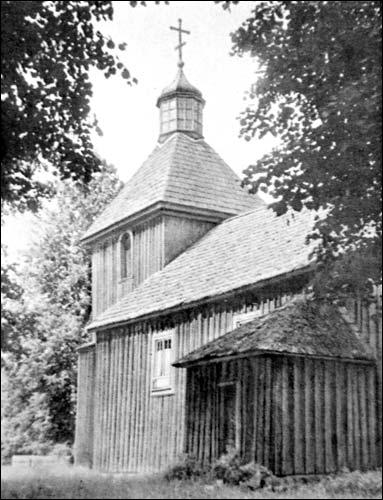 Uzła. Orthodox church of the Assumption