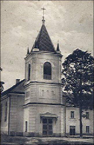 Maładziečna. Catholic church 
