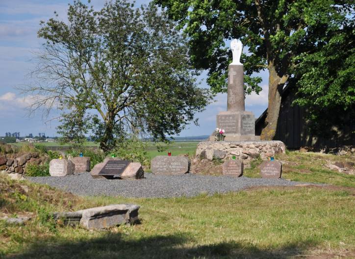 Oborek (Połoczany). Kościół Wniebowzięcia NMP i św. Rocha