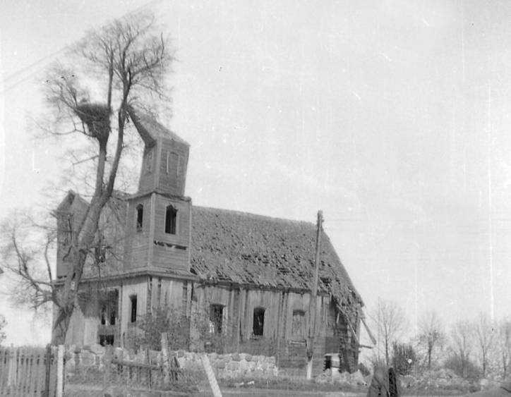 Oborek (Połoczany). Kościół Wniebowzięcia NMP i św. Rocha