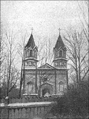 Bieszenkowicze.  Kościół Św. Kazimierza i Rafała