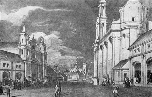 Віцебск. Касцёл Святога Антонія і кляштар бэрнардынаў