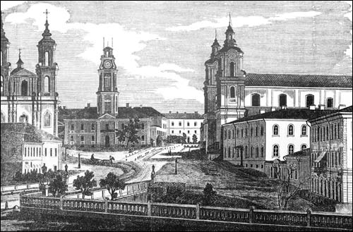 Віцебск. Касцёл Святога Антонія і кляштар бэрнардынаў