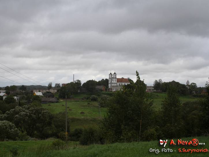 Druja. Catholic church of St. Anthony and the Monastery of Dominican