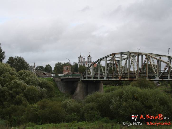 Druja. Catholic church of St. Anthony and the Monastery of Dominican