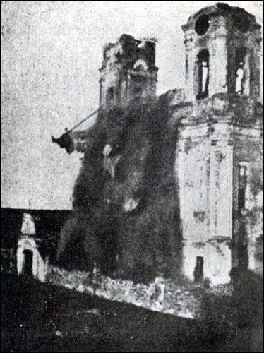 Druja. Catholic church of St. Anthony and the Monastery of Dominican