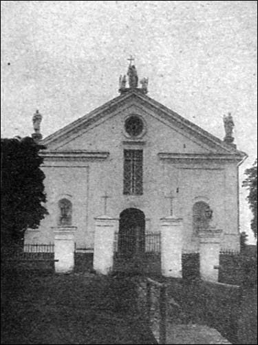 Čareja. Catholic church of St. Michael the Archangel