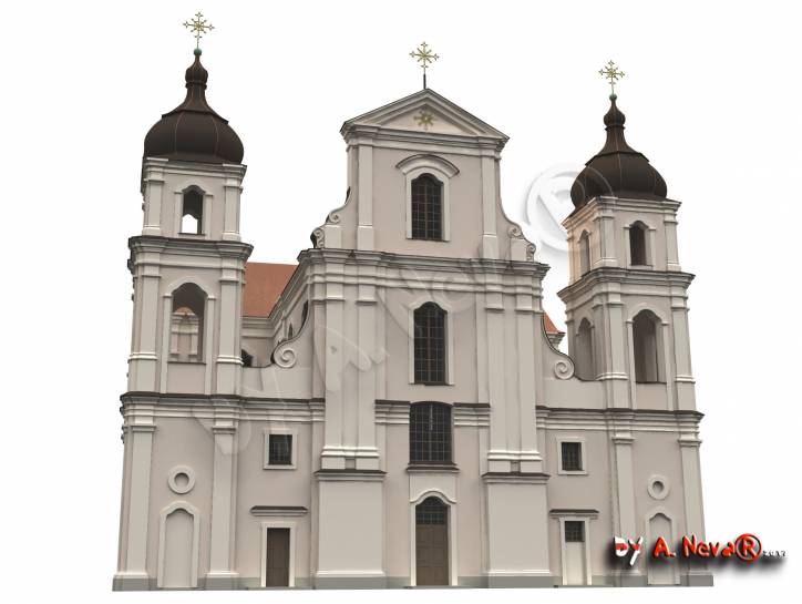  - Kościół Św. Luki i klasztor Dominikanów. 