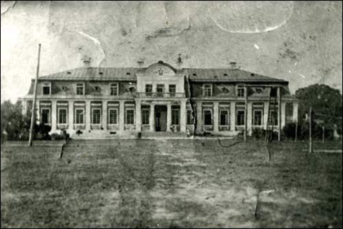 Boczejków. Pałac Ciechanowieckich
