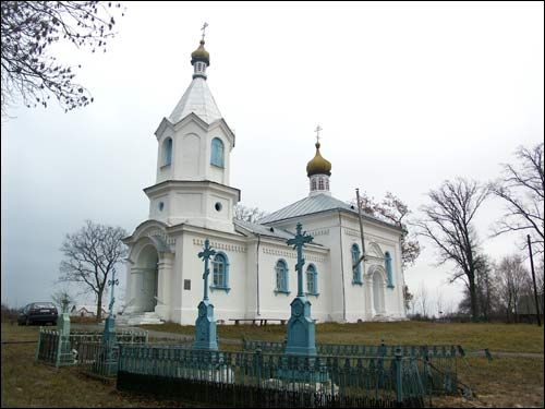 Teŭli. Orthodox church of the Assumption