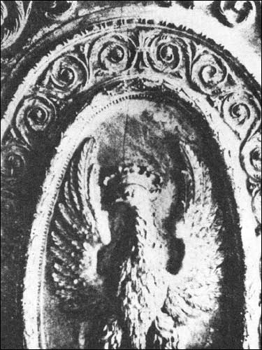 Mosarz |  Zespół pałacowo-parkowy Brzostowskich. Fragment sztukaterii