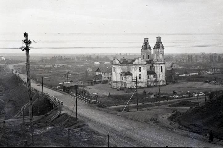  - Царква Покрыва Прасвятой Багародзіцы. Царква Покрыва Прасвятой Багародзіцы ў разбураным стане
