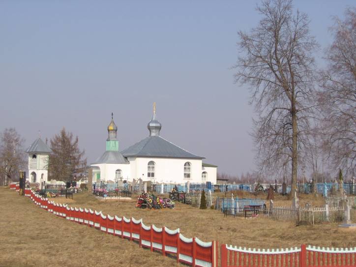 Psuja. Orthodox church of the Holy Trinity