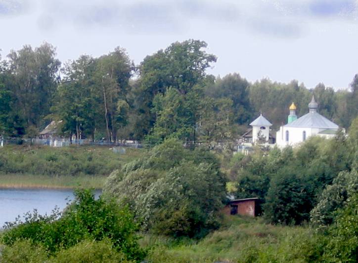 Psuja. Orthodox church of the Holy Trinity