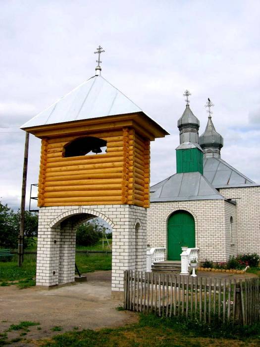 Psuja. Orthodox church of the Holy Trinity
