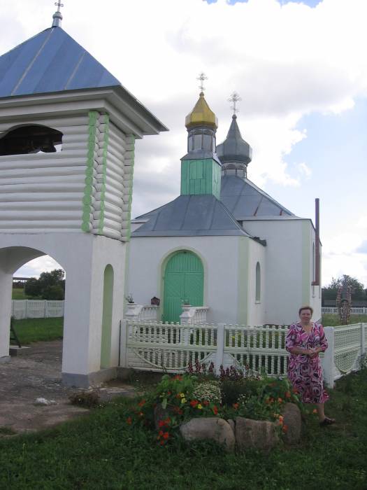 Psuja. Orthodox church of the Holy Trinity