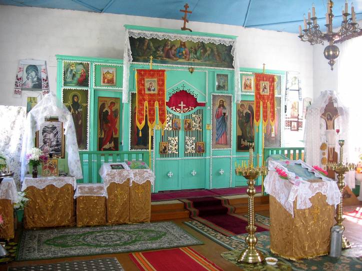 Psuja. Orthodox church of the Holy Trinity