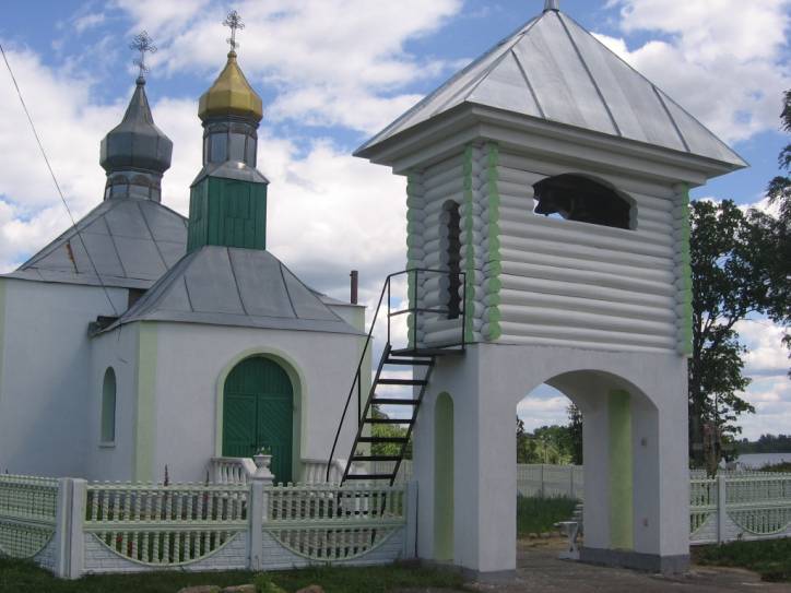 Psuja. Orthodox church of the Holy Trinity