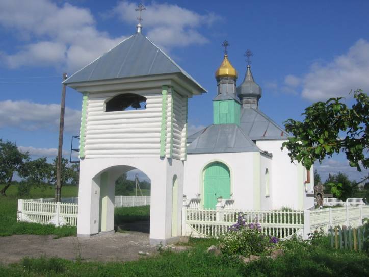 Psuja. Orthodox church of the Holy Trinity