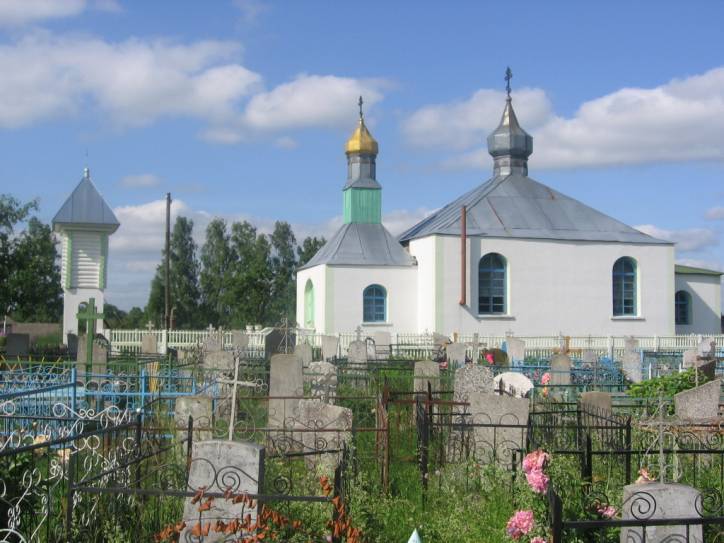 Psuja. Orthodox church of the Holy Trinity