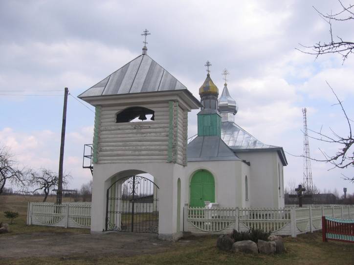 Psuja. Orthodox church of the Holy Trinity