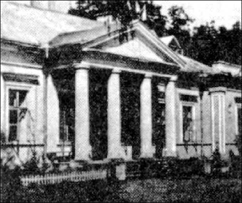 Hromaŭki. Manor of Hłazka