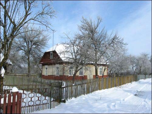 Hasłaŭščyna. In the village 