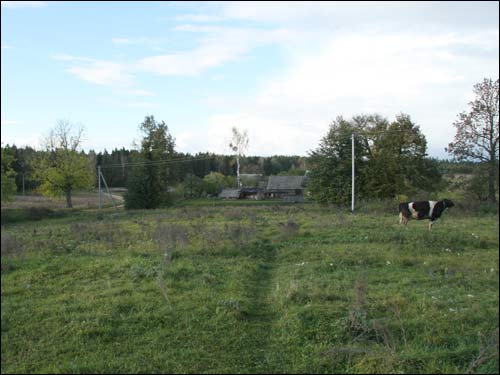  - Krajobrazy . Miejsce dawnego dworu Krahelskich