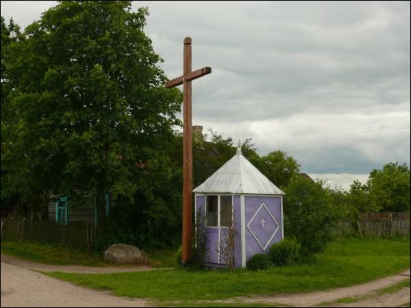 Bačešniki. Road chapel 