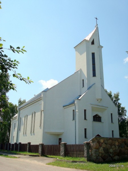 Киауклиай (Кауклишки). Костёл 