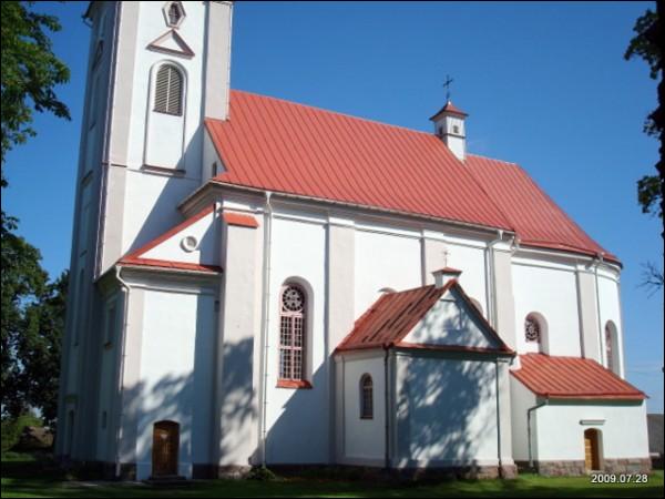 Відзенішкі. Касцёл Святога Лаўрэнція і кляштар аўгустынаў