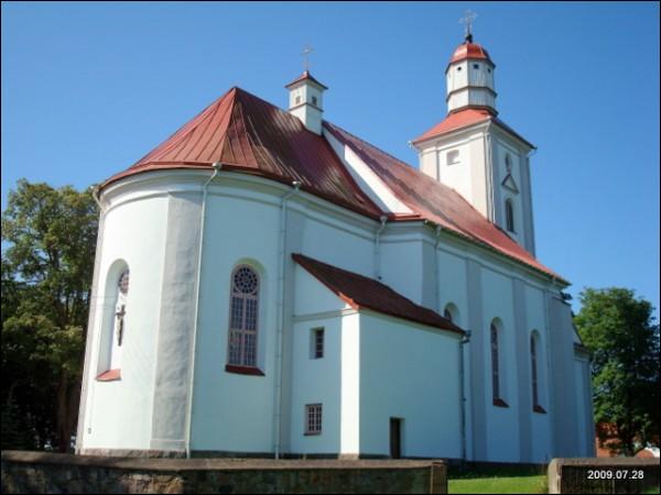 Відзенішкі. Касцёл Святога Лаўрэнція і кляштар аўгустынаў