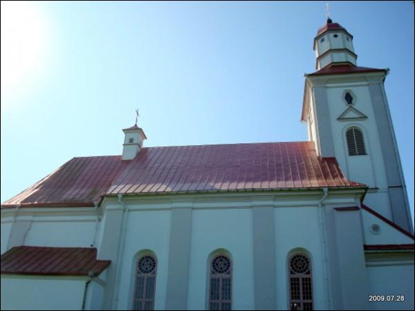 Відзенішкі. Касцёл Святога Лаўрэнція і кляштар аўгустынаў