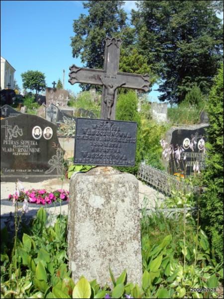 Кладбище старое католическое Виденишках. Старый памятник  - Кладбище старое католическое. Старый памятник