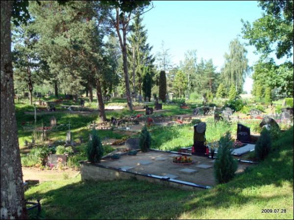 Кладбище старое католическое Виденишках. Общий вид  - Кладбище старое католическое. Общий вид