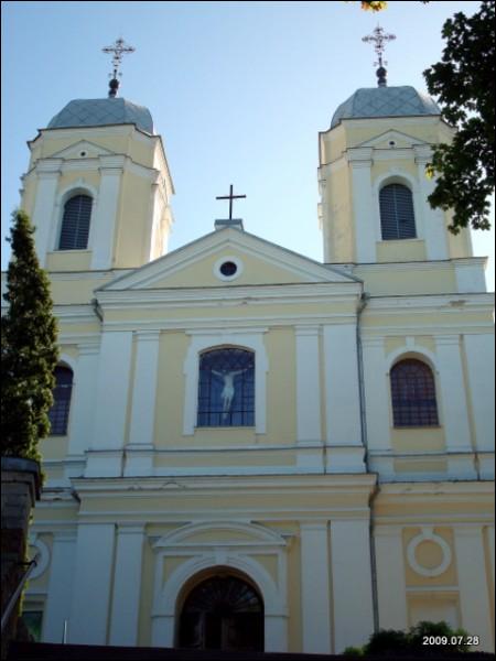 Molėtai. Catholic church of St. Peter and St. Paul