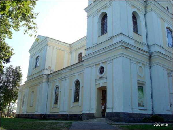 Molėtai. Catholic church of St. Peter and St. Paul